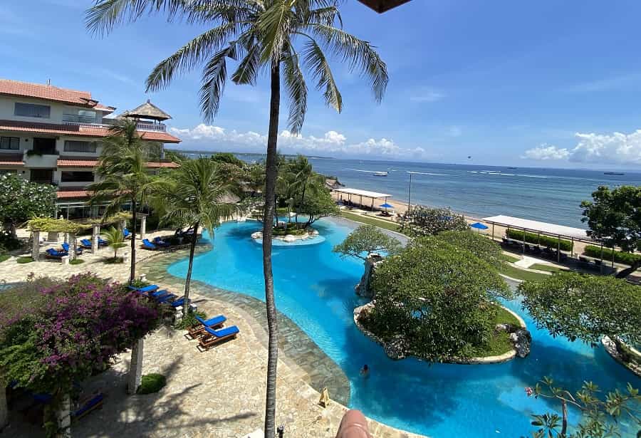 Best view of Hotel Nikko Bali Benoa Beach hotel room, amenities, and facilities